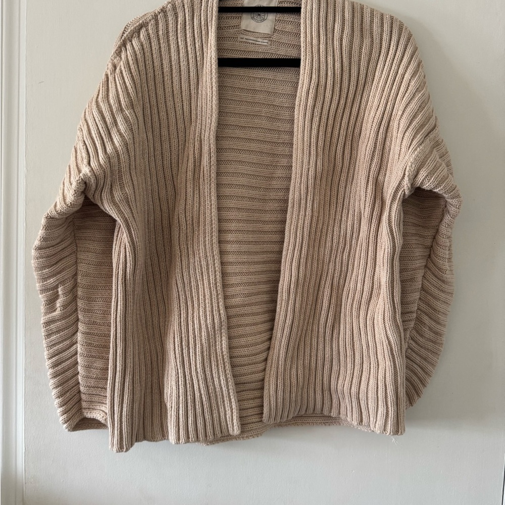 Cozy Cream Ribbed Sweater